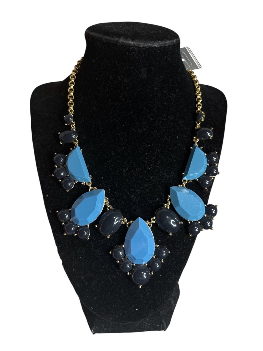 Kate Spade Blue Statement Bib Necklace